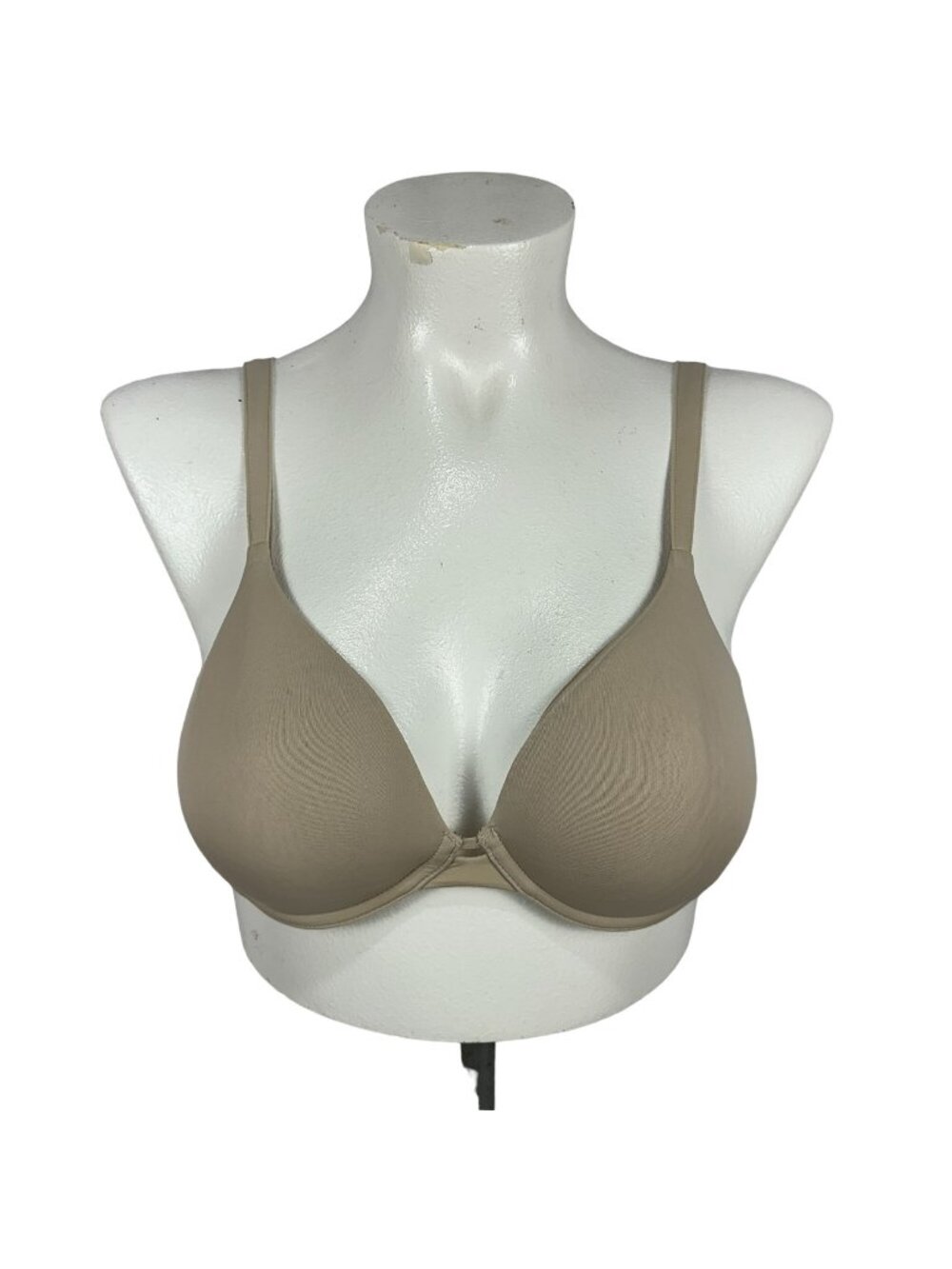 Sweet Nothings Beige Underwire T-Shirt Bra 36C Lightly Lined Nylon Blend